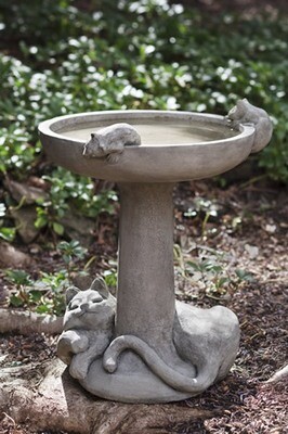 Cat Nap Birdbath AS