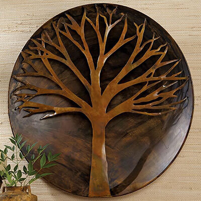 Raised Tree Wall hanging 24&quot;