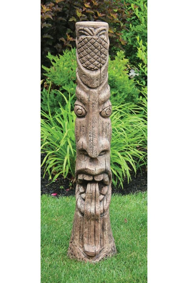 Tiki Post/ Tongue Out