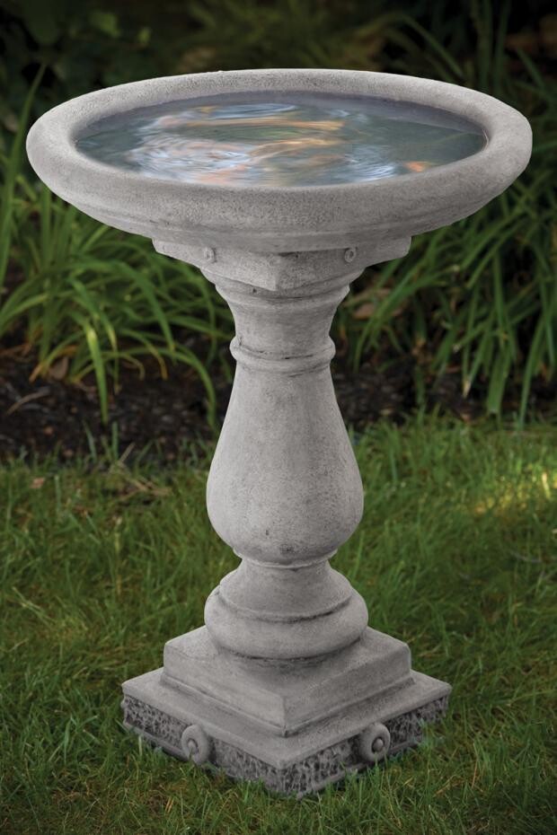 Embossed Bird Bath/ One Piece