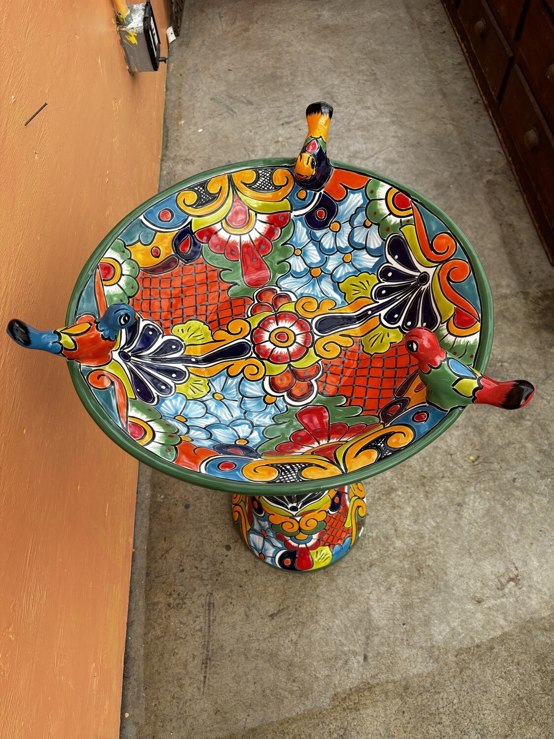 Bird Bath Talavera