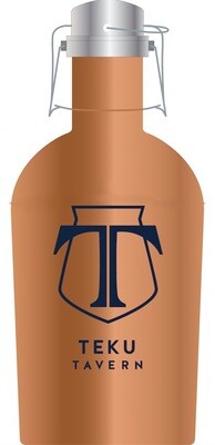 Copper Stainless Steel Growler
