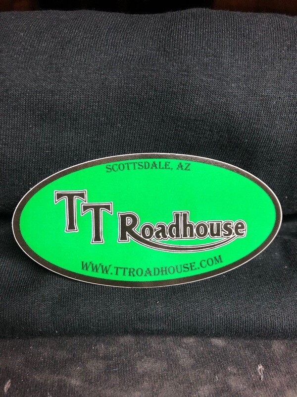 TT Roadhouse Sticker (Oval)