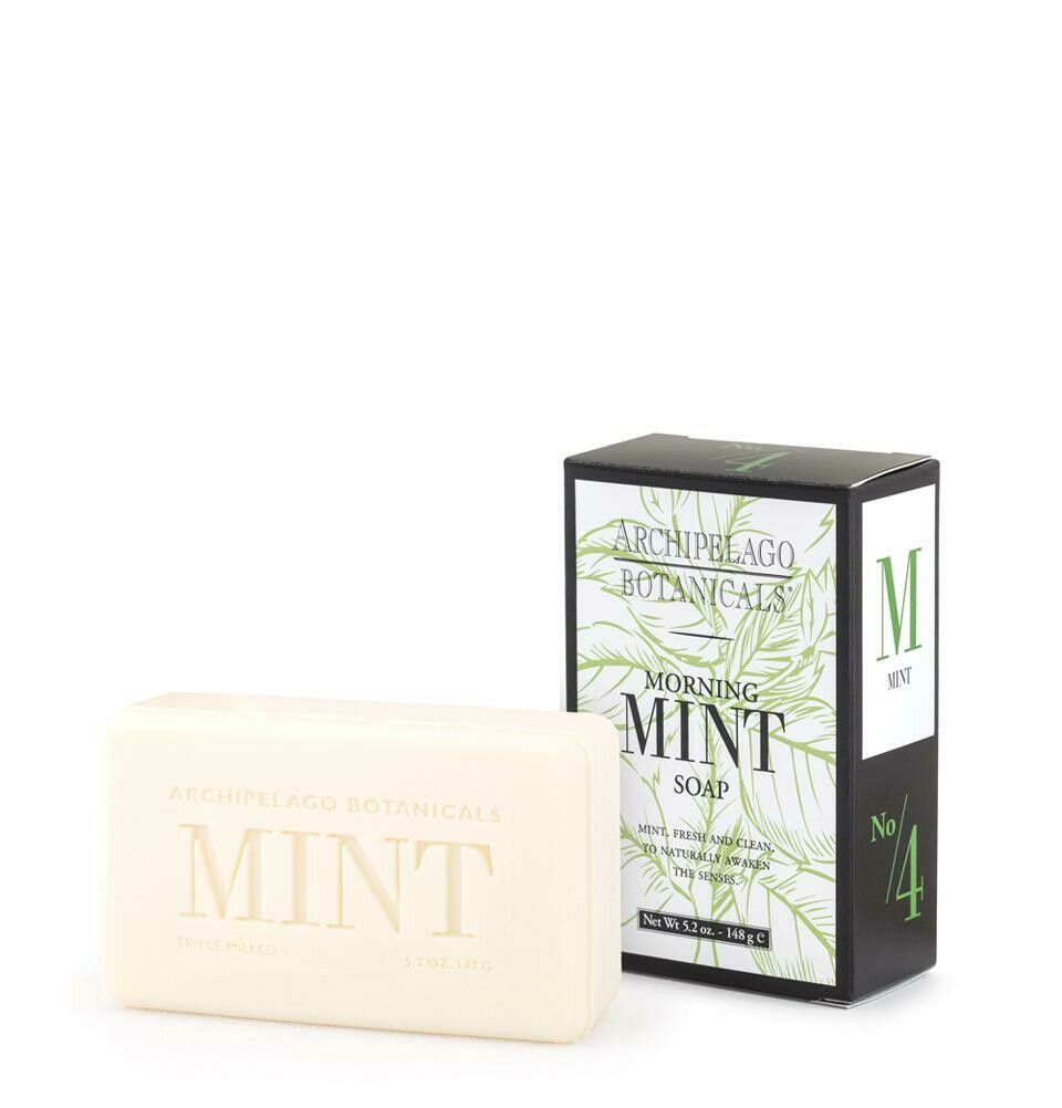 Archipelago Morning Mint Bar Soap
