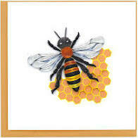 Quilling Cards - Honey Bee