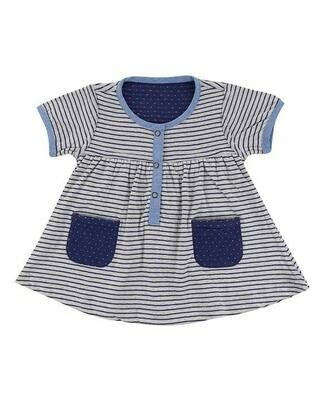 Lilly & Sid Reversible Stripe Dress Lilly & Sid Reversible Stripe Dress