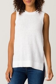 Margaret O'Leary Maya White Tank - l Margaret O'Leary Maya White Tank - l