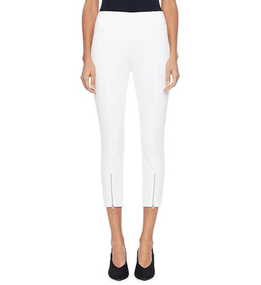 Lysse front zip white denim legging - S Lysse front zip white denim legging - S