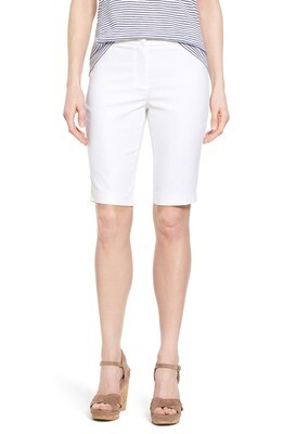 Nic + Zoe White Bermuda Shorts - 10 Nic + Zoe White Bermuda Shorts - 10