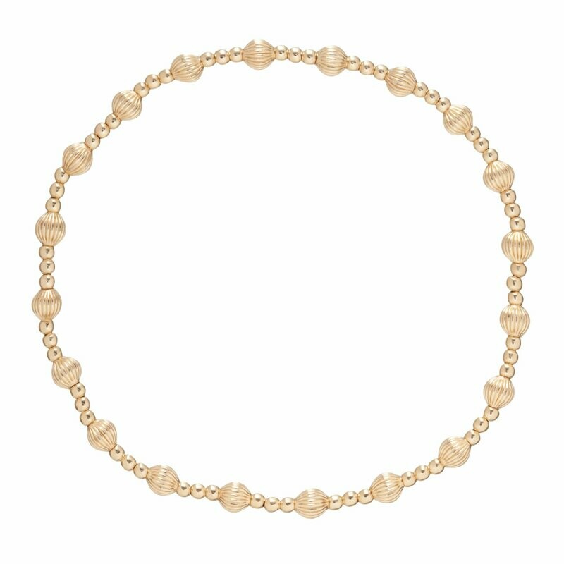 eNew Dignity Sincerity Pattern 4mm Gold