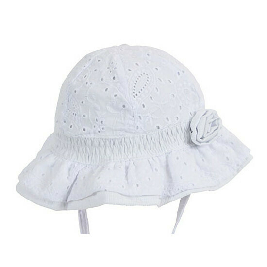 Millymook White Baby Girls hat