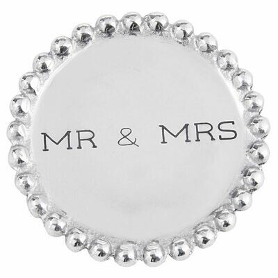 MP Mr & Mrs Beaded Coasters