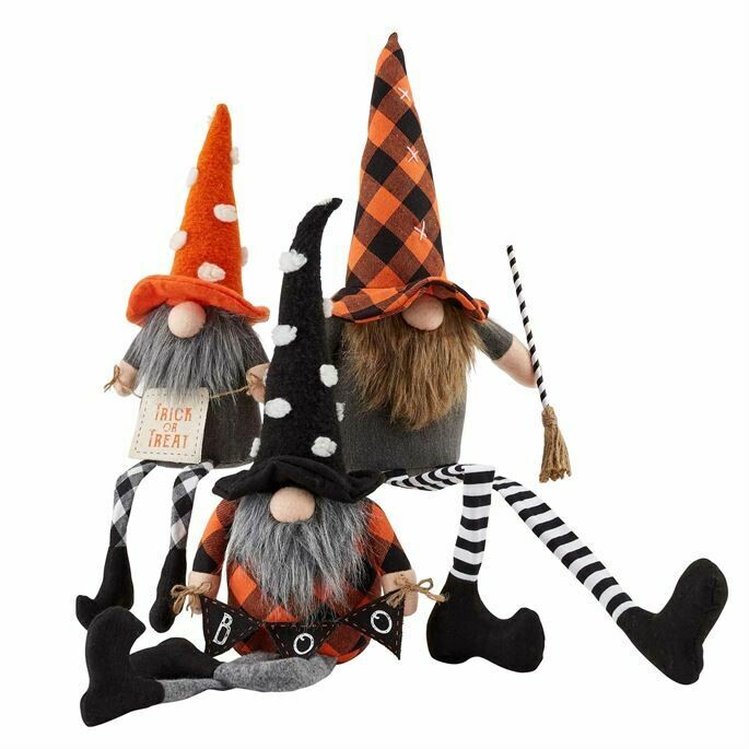 Halloween Dangle Leg Gnome