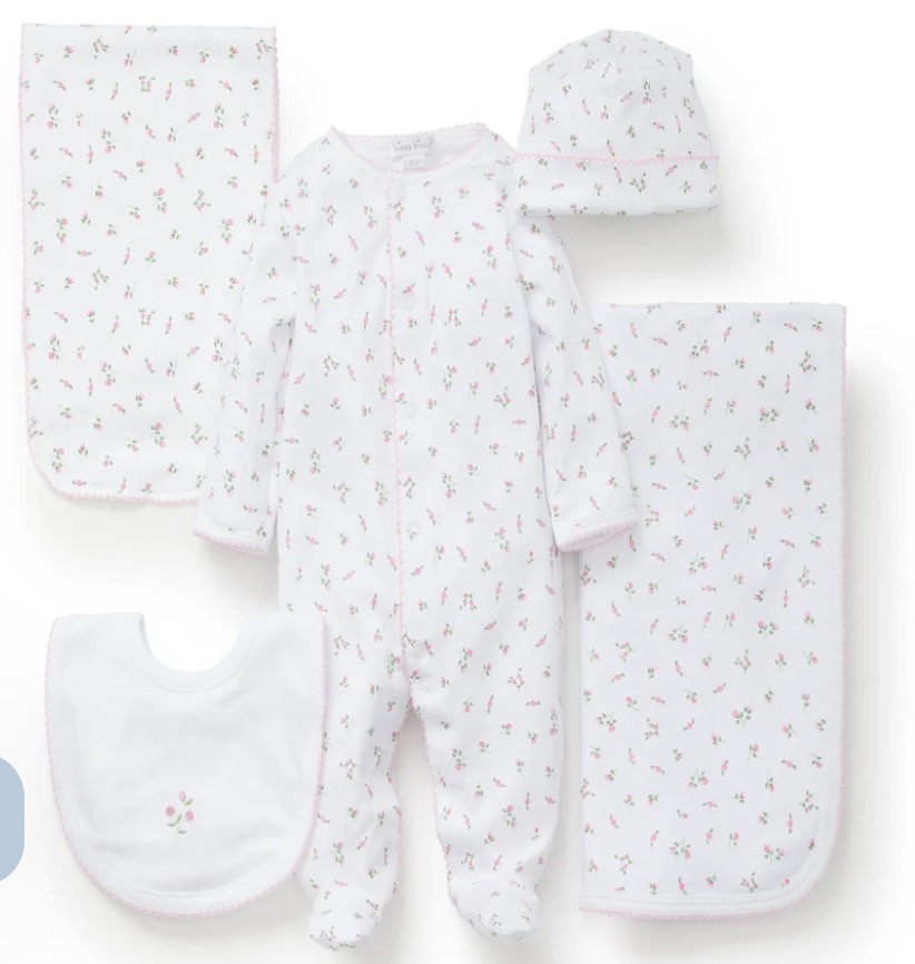 Kissy 5 Piece Gift Set, pattern: Roses