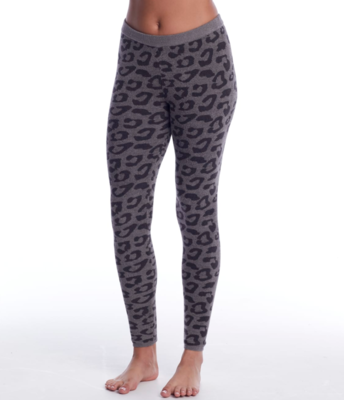 Barefoot Leggings - Graphite/Carbon Leopard Barefoot Leggings - Graphite/Carbon Leopard