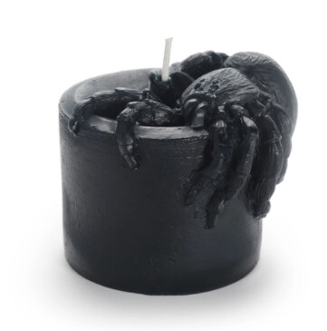 Beeswax Pillar Candle - Spider