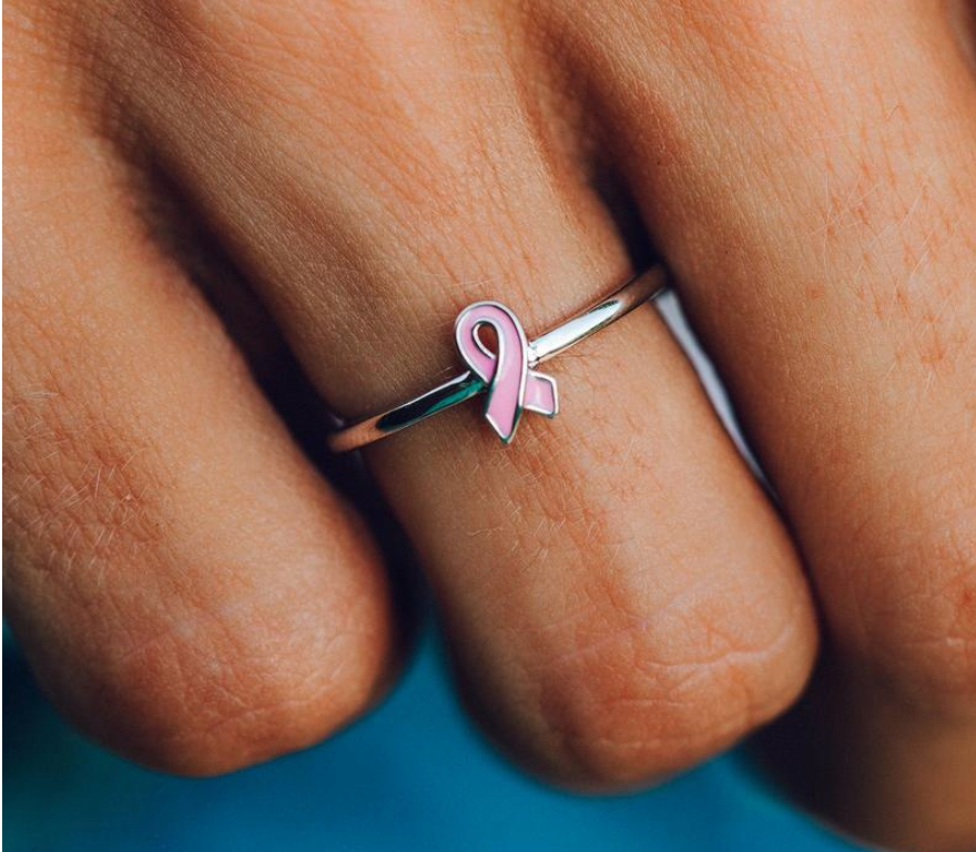 Pura Vida Breast Cancer Ring