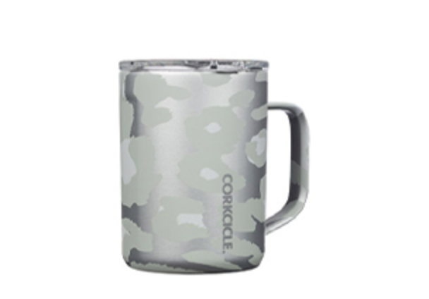 Corkcicle Mug - 16oz Snow Leopard