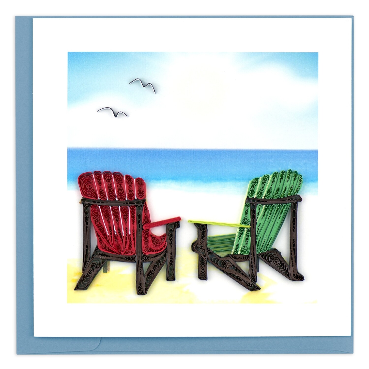 Quilling Cards - Adirondack Chairs