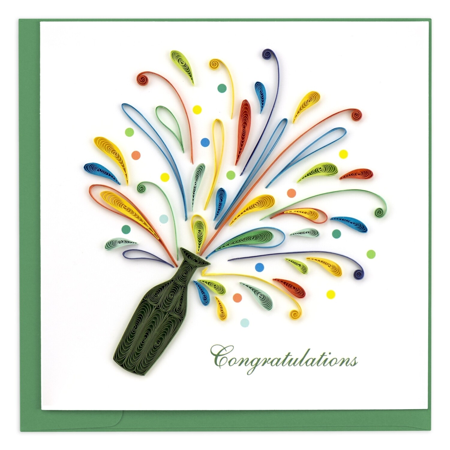 Quilling Cards - Congrats