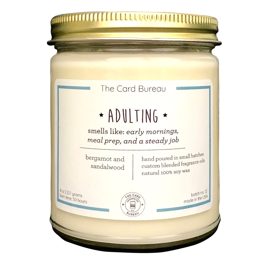 Adulting Soy Candle