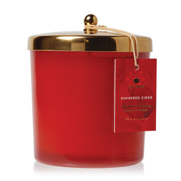 Thymes Simmered Cider Candle Statement