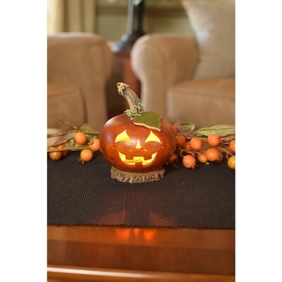 Lucas Jack O'latern Small Handcrafted Gourd