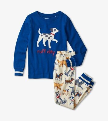 Hatley Blue Pups Pajama Set