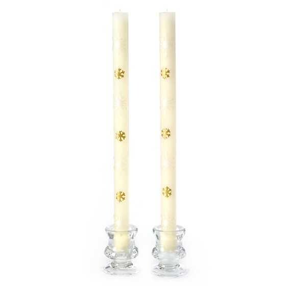 MacKenzie Taper Candle - Snowflake