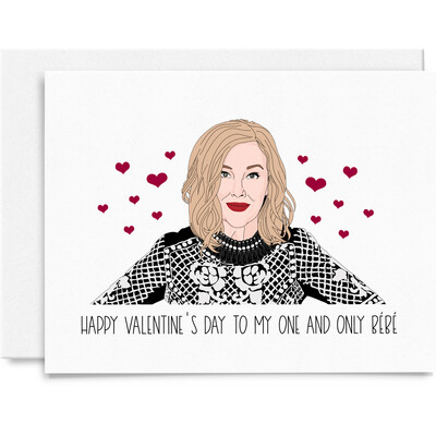 Moira One and Only Bebe Valentine's Day Card