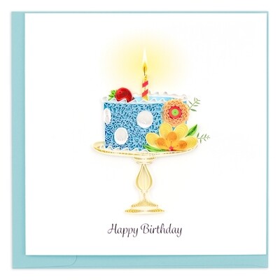 Quilling Cards - Whimsical Birthday