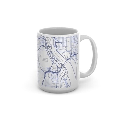 Maps Mug - Arlington