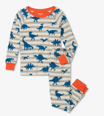 Hatley Blue Dino Pajamas