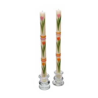 MacKenzie Taper Candle - Tulip 