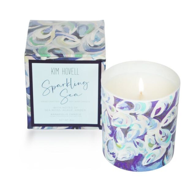 Kim Hovell Soft Shell Crab Boxed Candle 8oz