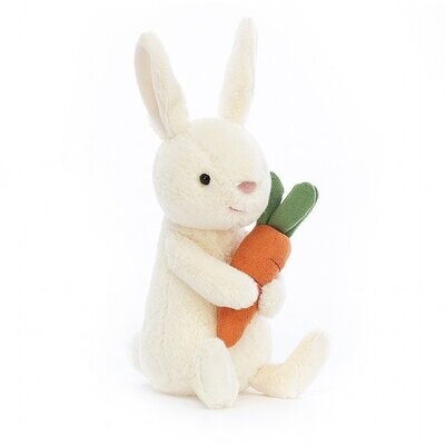 Jelly Cat Bobbi Bunny with Carrot