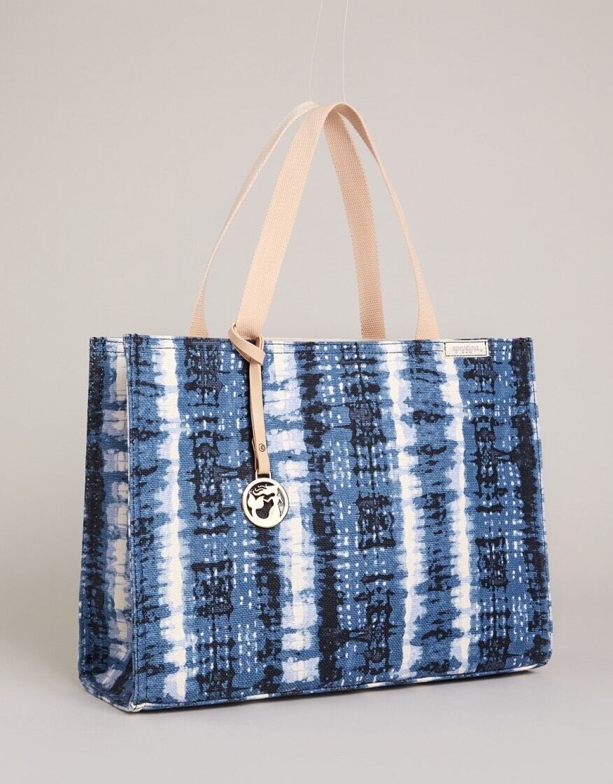 Spartina Market Tote Oyster Factory Tides
