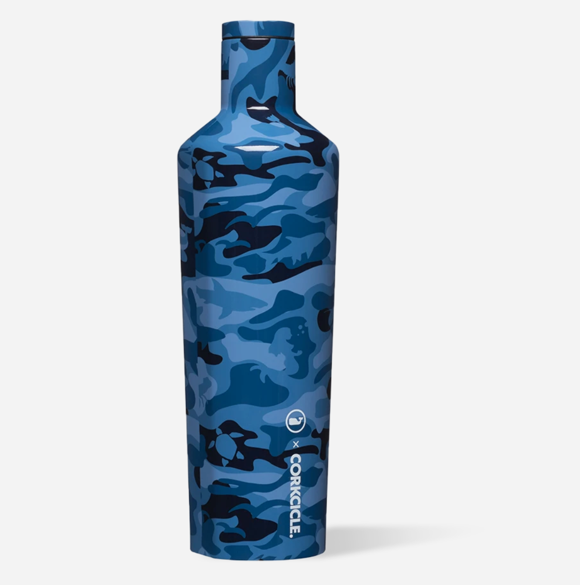 Corkcicle - Canteen - 25oz Vineyard Vines Blue Camo