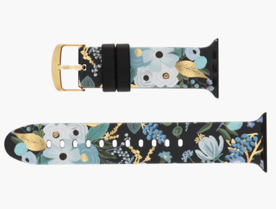 Rifle Paper Apple Watch Band - Garden Party Blue