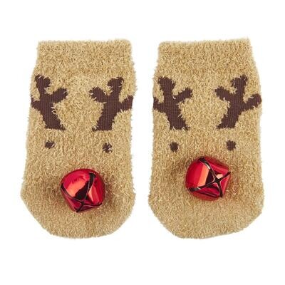 Reindeer Chenille Rattle Toes