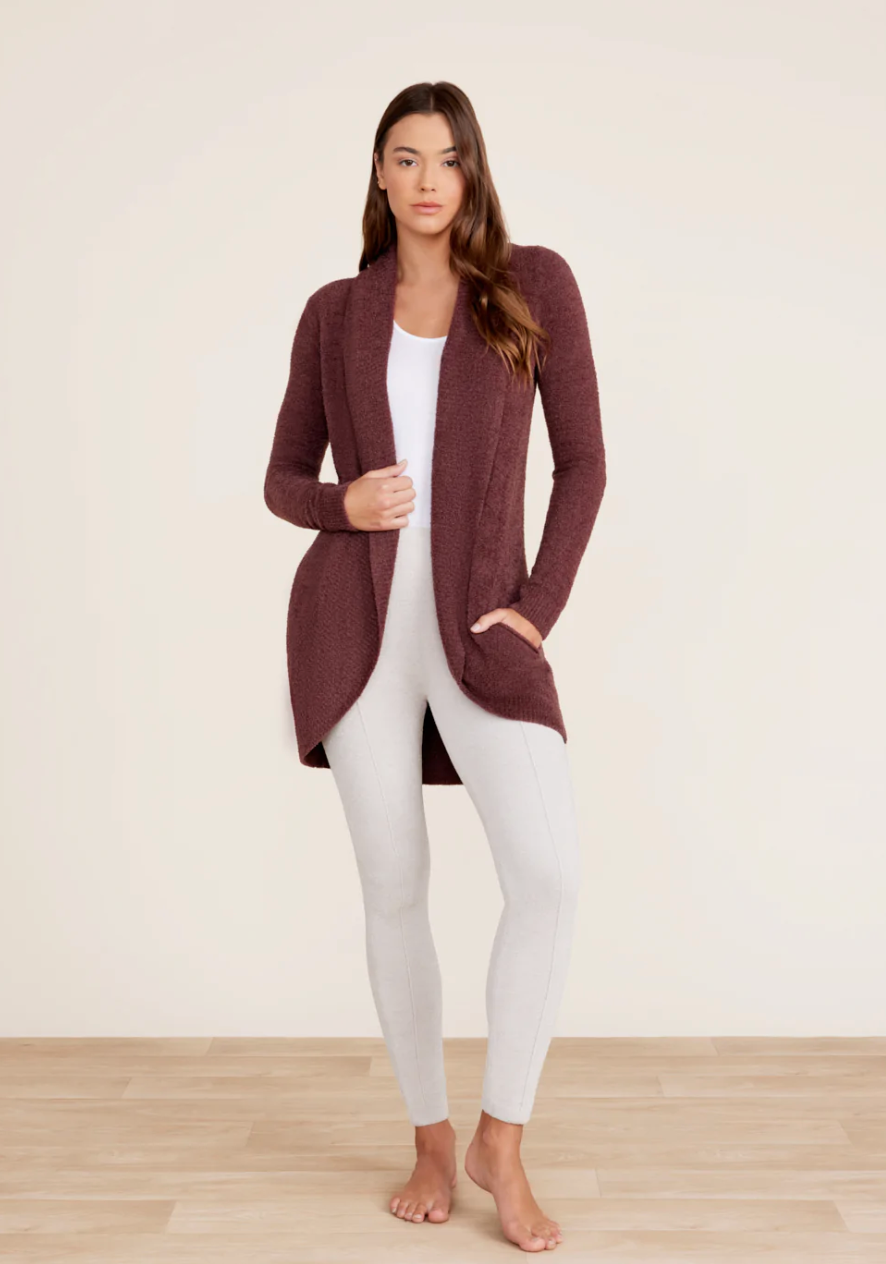 barefoot dreams windowpane cardigan
