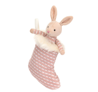 Jelly Cat Shimmer Stocking Bunny