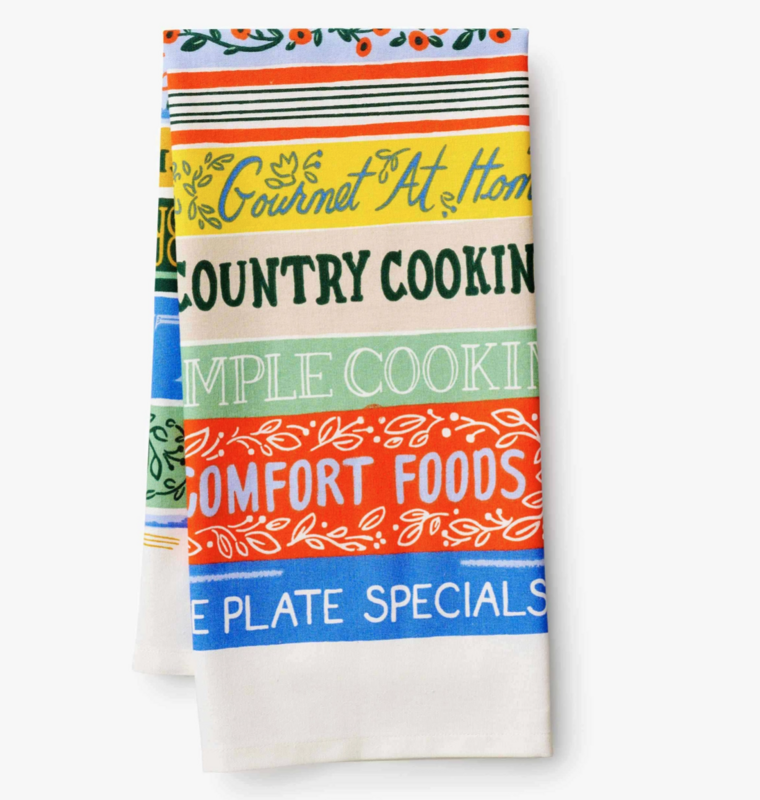 Rifle Cookbook Tea Towel