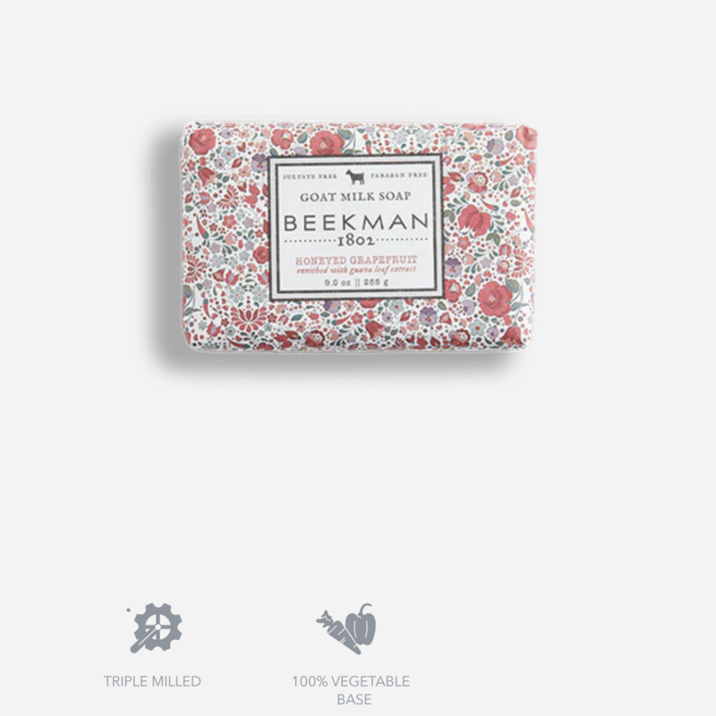 Beekman Honeyeyed Grapefruit Bar Soap