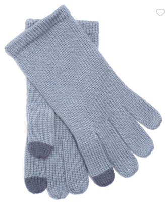Echo Recycled Touch Glove - Lt. Blue