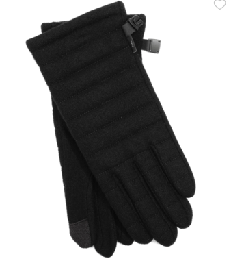 Wool Blend Commuter Glove Black