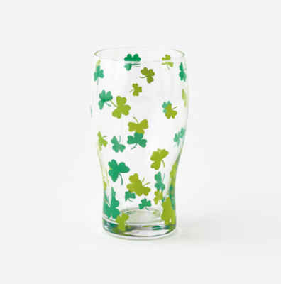 Shamrock Pint Glass 16oz