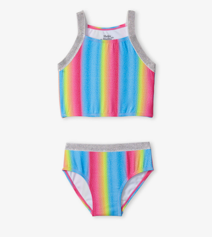 Jelly Bean Rainbow Tankini Set
