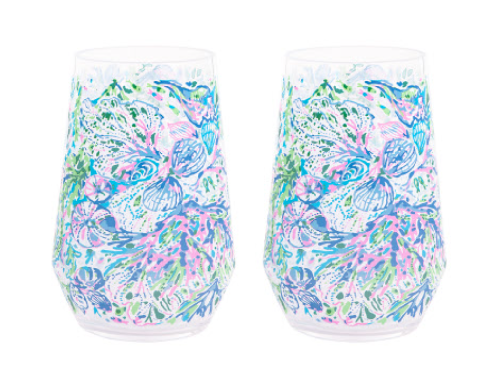 Lilly Acrylic Wine Glasses