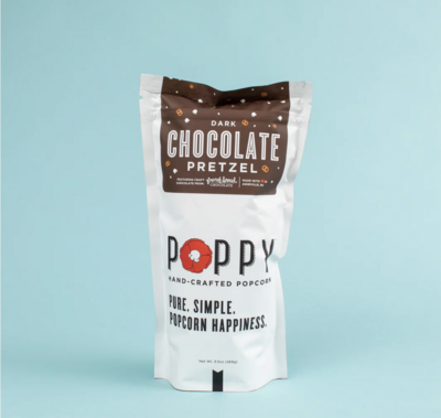 Poppy Popcorn - Dark Choco Pretzel Market Bag 